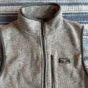LL Bean Sweater Vest - Gray